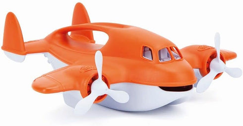 Green Toys Fire Plane, Pretend Play Bath Toy Vehicle, No BPA, Dishwasher Safe, Recycled Plastic, Made in USA
