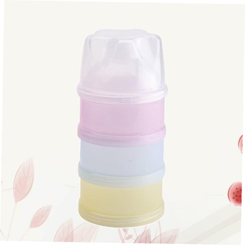 MERRYHAPY Twist-Lock Formula Powder Dispenser Snack Container PP Material Food Storage Box with Funnel Mouth Portable