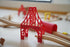 OrgMemory 3 Wooden Train Bridges, Suspension Bridge, Wooden Train Track Accessories, Wood Train Track, Train Tracks