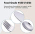 ANNOVA Kids Silverware 12 Pieces - Children's Safe Flatware Set, Stainless Steel, 6 Forks & 6 Dinner Spoons (Engraved
