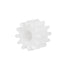 uxcell 50pcs Plastic Gears 12 Teeth Model 122.5A Reduction Gear for RC Car Robot Motor