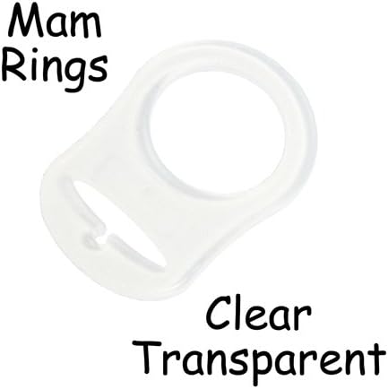 I Craft for Less 100 MAM Ring Button Style Pacifier Adapter