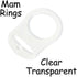 I Craft for Less 100 MAM Ring Button Style Pacifier Adapter