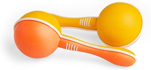 Maracas - 2 Piece Musical Instruments - Safe Eco Bioplastic Material - Shake Play & Create Music for Babies & Toddlers