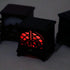 SXFSE 1:12 1 Dollhouse Decoration Accessories, Dollhouse Simulation Pc Mini Bright Fireplace Christmas Decoration