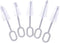 KRTYDBFZ Set of 5 Rotary Nipple Brush Milk Bottle Straw Brushes Practical Brush