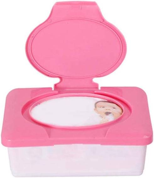 Baost Portable Wet Wipe Travel Cases Napkin Tissue Paper Storage Box Plastic Wipes Dispenser Case Baby Wipes Holder