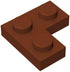 Classic Building Plate 2x2 Corner (100 Piece) - Compatible with Lego Parts and Pieces, Creative Play Set, 100%