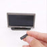 SXFSE 1:12 Doll House TV, Scale Dollhouse Accessories Miniature Furniture Decor Model, Play Toy (TV)