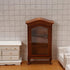 1:12 Dollhouse Furniture Display Shelf Scale Miniature Bookshelf Cabinet Decoration Classic Wooden Storage for Mini