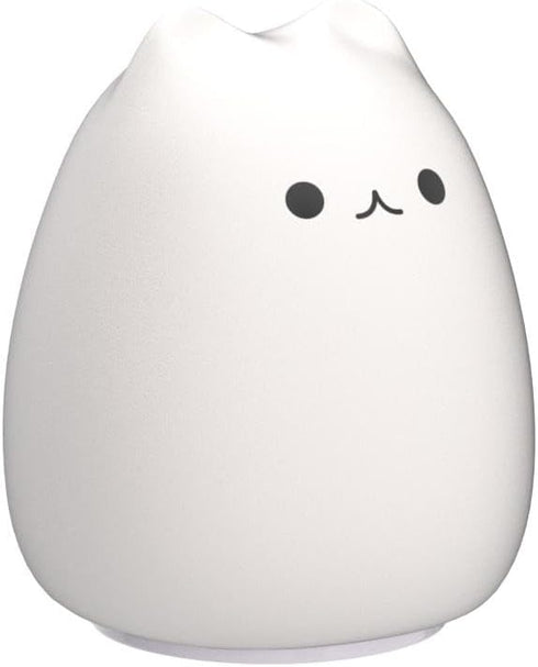 ZKLiLi Cute Cat Lamp, Night Light for Girls Bedroom, Kitty Lamp Birthday Gifts for Kids Baby Toddler Teen Portable