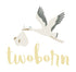 Twoborn 32"/34''x16" Twins Diaper Changing Pad Cover - Ultra Soft Jersey Knit Cotton for Baby Boys or Girls Unisex