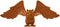 Fisher-Price League of Super-pets Playset Replacement Part - HGL00 ~ Brown Pigasus Figure