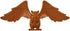 Fisher-Price League of Super-pets Playset Replacement Part - HGL00 ~ Brown Pigasus Figure