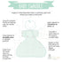 0-6 Swaddle Sack Arms Up, Allows Babies Hips to Move Freely, fits Newborn Babies Months, Arms in/Out Transition Swaddle