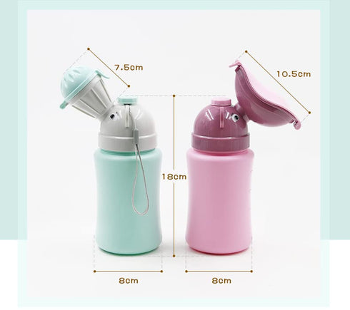 Travel-Friendly Portable Potty for Kids - Ideal for Car and Camping (Pink)