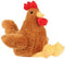 Apricot Lamb Toys Plush Ginger Rooster Stuffed Animal Soft Cuddly Perfect for