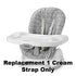 Replacement Part for Fisher-Price Space-Saver Highchair W4120, Includes 1 Cream Shoulder Strap, Fits Many Models