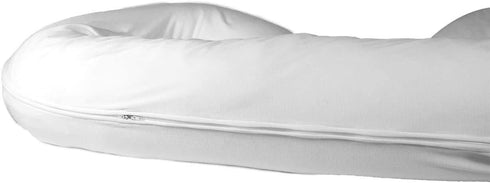 Betty Dain Stretch Jersey Pregnancy/Maternity Pillowcase - C-Shape Compatible, 100% Cotton, Machine Washable