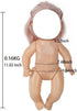 Pack of 6 Alive Lovely Baby Dress Clothes Accessories Gown Outfits for 12inch Doll