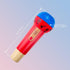 Hape Mighty Echo Microphone, Battery-Free Voice Amplifying Toy for Kids 1 Year & Up, Red, Model Number: E0337
