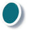 PRANG Refill Pans for Oval Watercolor Paint Set, 12 Pans, Turquoise Blue (00819)