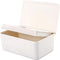 tegongse Wipes Holder with Lid, Wet Wipe Dispenser, Tissue Box Case for Home