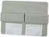 PRETYZOOM Non-Slip Bathtub Kneeler Mat with Storage Pockets - Grey