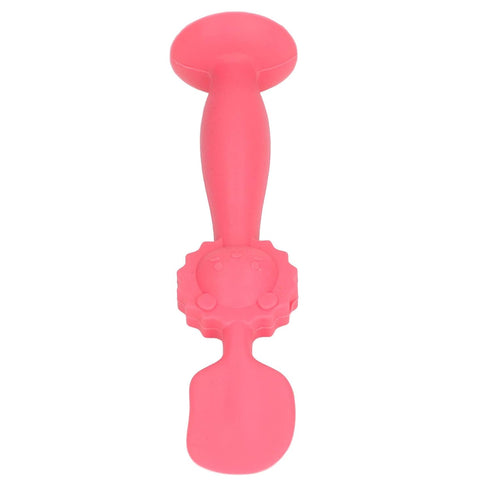 TUORE 5.9in Diaper Cream Spatula, Baby Diaper Cream Brush Suction Cup Base Height Gently Apply Silicone for Home Use