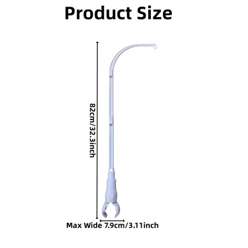 sweetfamily 32 inch Crib Mobile Arm Nursery Mobile Arm Baby Mobile Hanger,Extra Long Mobile Arm for Crib,The Claw Part