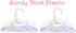 24 18 Inch Durable White Hangers Compatible with Girl Doll Clothes