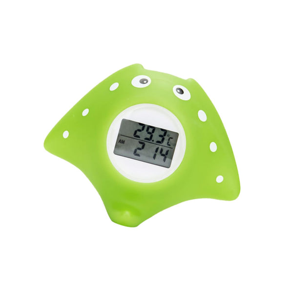 ORFOFE Ray Shaped Bath Thermometer Cartoon Thermometer for Boy Girl Safe Water
