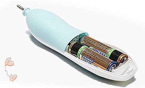 Leoie Trimmer Set Battery Operated Baby Nail File Tools, Electric Safe Nail Clipper for Newborn Toddler Toes