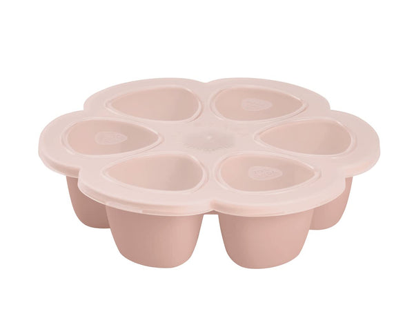 BEABA Multiportions Premium Quality Silicone Baby Food Freezer Tray with Clip On