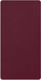 CZXW Wine Red Crib Sheets Fitted 52" x 28" Natural Cotton Soft &