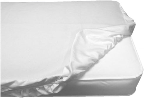 28" 52" Deluxe Vinyl Fitted Crib Mattress Cover Protector x Standard Size Waterproof Protects and Keeps Mattress Clean