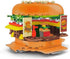 General Jim's Burger Joint Restaurant, 209 Piece Modular Building Blocks Brick Model, Amusement Park Burger Stand Toy
