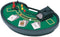 Mini Blackjack Table with Cards, Chips, Sweeper, and Dealer Shoe