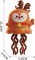 MythBricks 2 3+ hristmas Wind Up Toy Reindeer, Dancing Wiggly Wind-Up Christmas Toy, Play Modes, No Batteries Needed