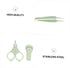 Set Boy Girl Nail Clippers Manicure Tools Ergonomic Handle Portable Nails Kit for Newborn Care
