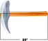 Inflatable Pick Axe (33") - Wood and Silver Color Toy for Kids Party Favors
