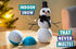 Play Visions Floof Modeling Clay - Reusable Indoor Snow for Endless Creations, 240 Grams.