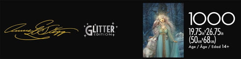 1000 26.75 19.75 Buffalo Games - Annie Stegg Gerard - The Snow Queen - Piece Jigsaw Puzzle for Adults - Challenging