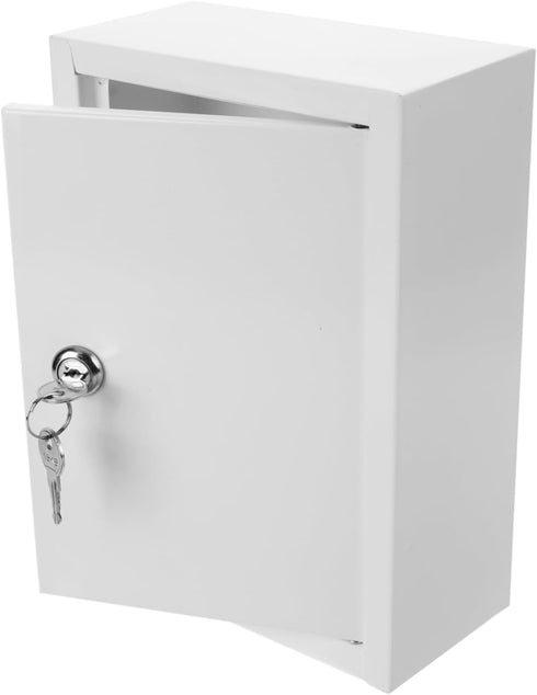 SOLUSTRE Wall Mounted Milk Storage Organizer Box with Lock and Simple Style