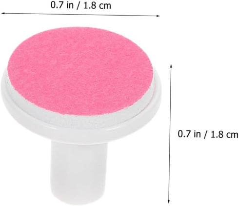 HAKIDZEL 24pcs Trimmer Electric Nail Pads for Toddlers Nail Grinding Heads Replacement Pads Sandpaper