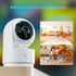 SOVMIKU 64GB 2K 5GHz 360 Setup, Alarm,180 Indoor Camera, Wi-Fi, Plug-in, AI Tracking, Home Security, Pet/Baby Monitor