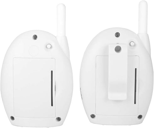 Dioche Audio Baby Monitor, Digital Audio Baby Monitor Nanny Intercom Electronic Alarm Two-Way and Talk Back Intercom