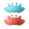 TOYANDONA Toddler Hair Washing Shield, Baby Shower Cap, 2pcs Cute Crab Shampoo Hat, Adjustable Silicone Hair Washing Hat
