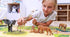 Papo Spotted Hyena Figure - African Wildlife Toy for Kids Age 3+, Hand Painted Carnivore Model
