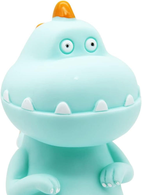 H&W Dinosaur Money Bank (Blue), Shatterproof Tyrannosaurus Rex Piggy Bank, First Coin Bank for Kids, Best Christmas